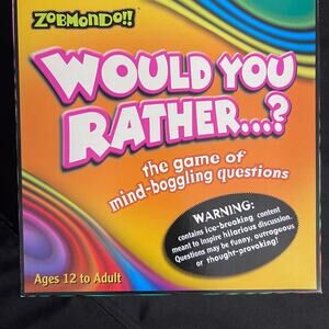 Would You Rather? Party Board Game by Zobmondo - Ages: 12-Adult
